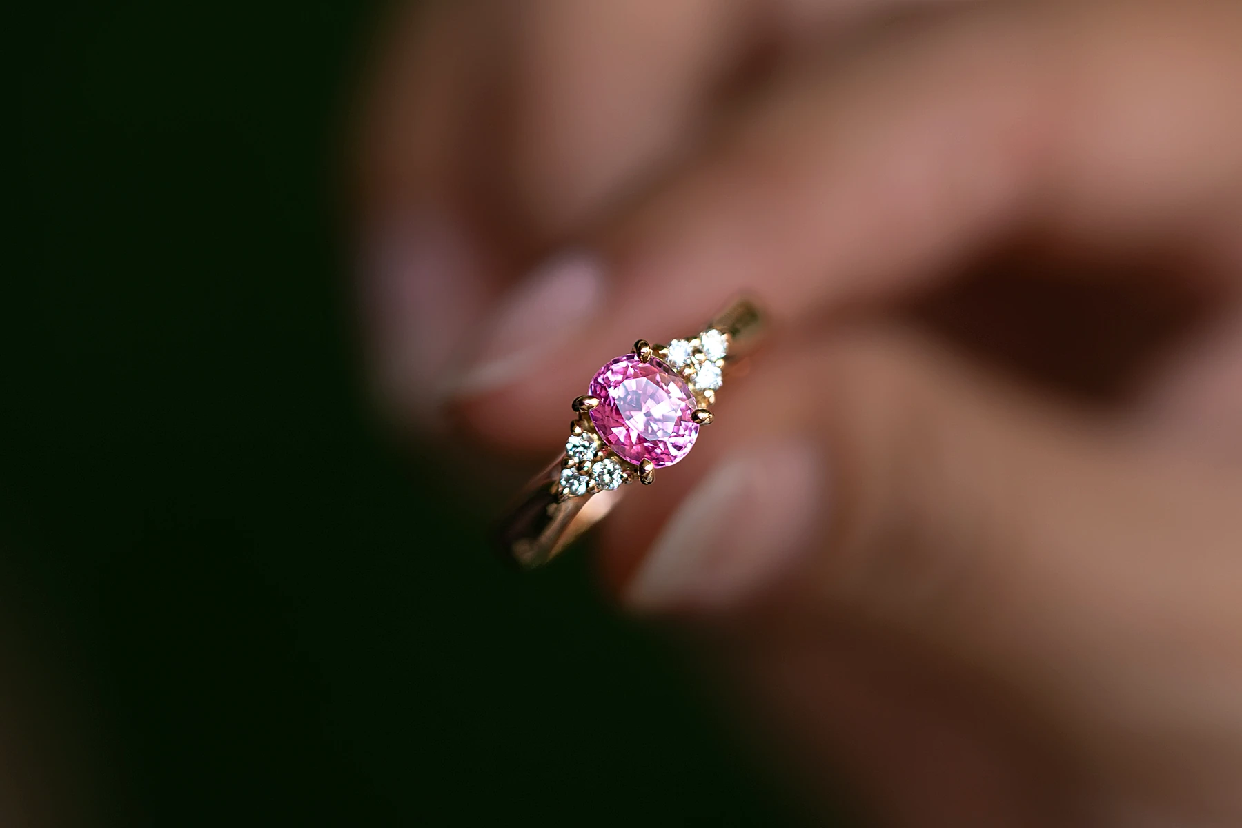 Zora Jewellers founders in their Colombo workshop — handcrafted gemstone jewellery Sri Lanka